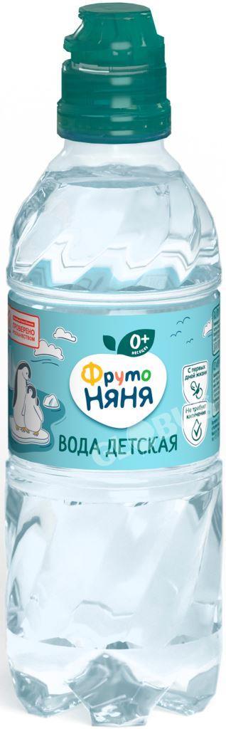 Вода дет. Фруто Няня с рож. 330мл пл/б