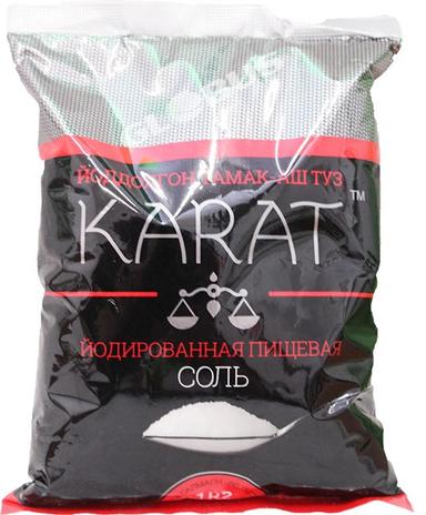 Соль пищевая Карат йодиров. 1кг