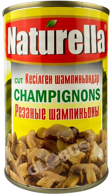 Грибы Naturella шампин. рез. марин 425мл ж/б