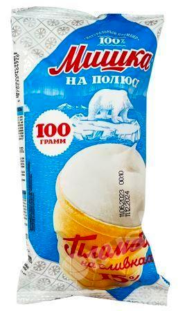 Мороженое Мишка на полюсе вафельный стак 100г