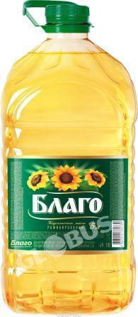 Масло подсолнечное Благо 5л
