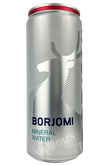 Вода Borjomi минерал. газ 0,33л ж/б