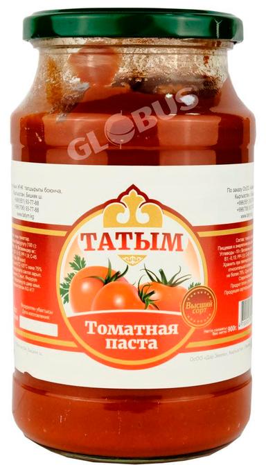 Татым томат пастасы 900г ст/б