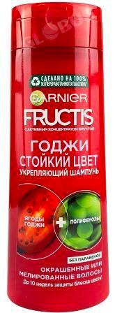 Шампунь Garnier Fructis годжи стойк цвет 400мл