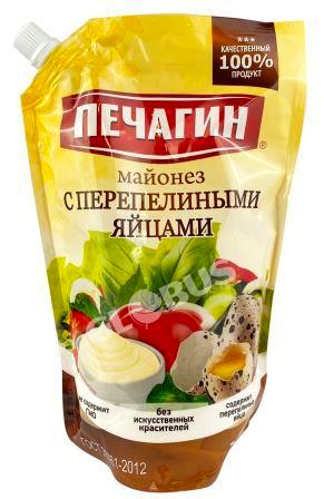 Майонез Печагин с перепел яйцами 50% 750мл д/п