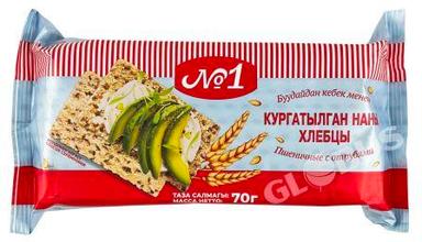 №1 вафли кургатылган наны 70г буудай
