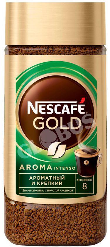 Кофе Nescafe Gold Aroma Intenso раств 85г ст/б