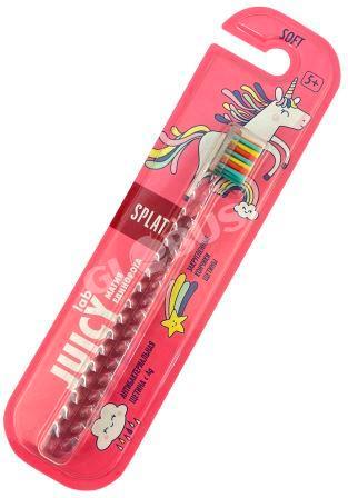 Щетка зубн Splat Juicy Lab прозрачная детск 6+ 1шт