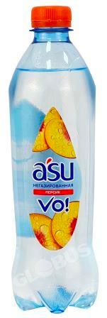 Вода Asu VO! стол. персик б/г 0,5л п/б RG Brands Казахстан 12