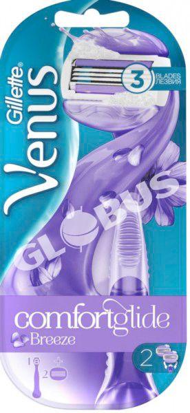 Кассеты д/станка P&G Venus Breeze 2шт
