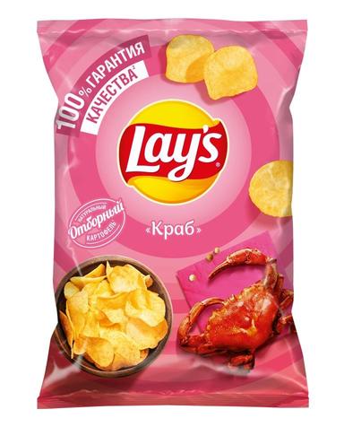 Чипсы Lay's Краб 150г п/п