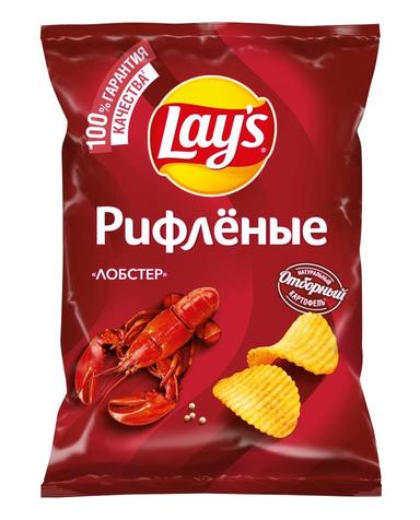 Чипсы Lay's Рифл. Лобстер 150г