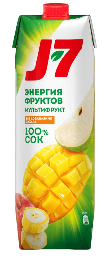 J7 Мультифрукт ширеси 0,97л т/п