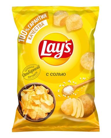 Чипсы Lay's нат.сол. 140Г