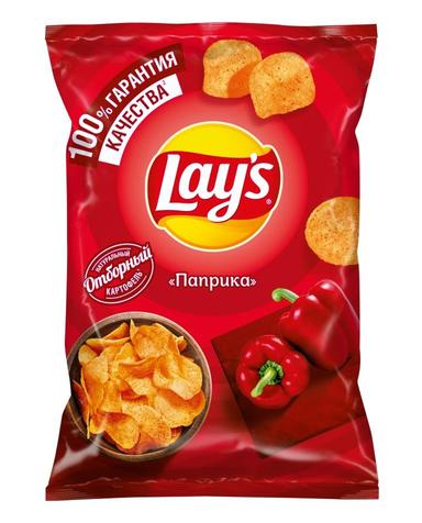 Чипсы Lay's паприка 150г
