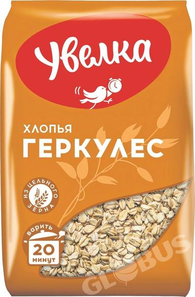Увелка Геркулес акшагы 400г