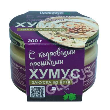 Хумус Тайны Востока с кедровыми орешками 200г ст/б РЦ