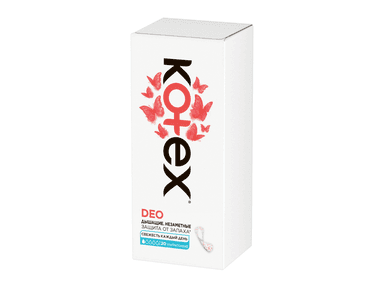 Прокладки ежедн Kotex Ультратонкие Deo 20шт