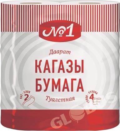 Бумага туал №1 2сл 4рул