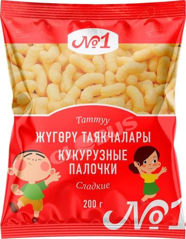 Палочки кукуруз. №1 сладкие 200 г PL1