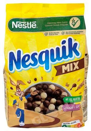 Шарики кукуруз Nesquik mix 225г м/уп
