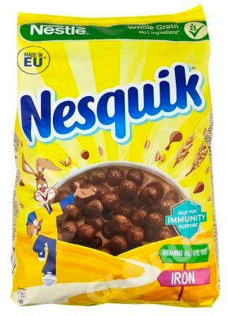 Шарики кукуруз Nesquik шок 460г м/уп