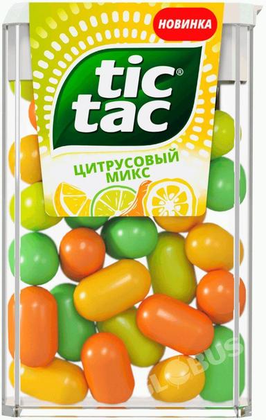 Tic-Tac цитрус микс конф.18г