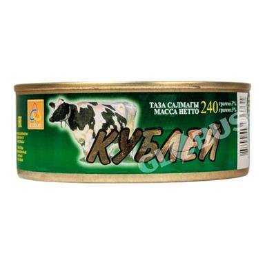 Говядина тушен. Казахская Кублей в/с 240г ж/б