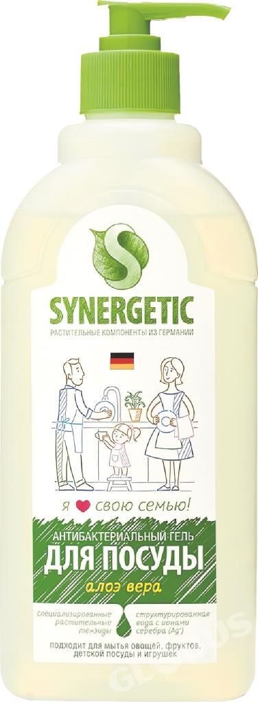 Средство д/мытья посуды Synergetic алоэ 500мл GL