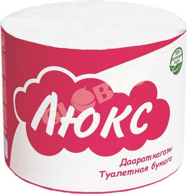 Бумага туал Люкс кр 2 слоя 1 рул