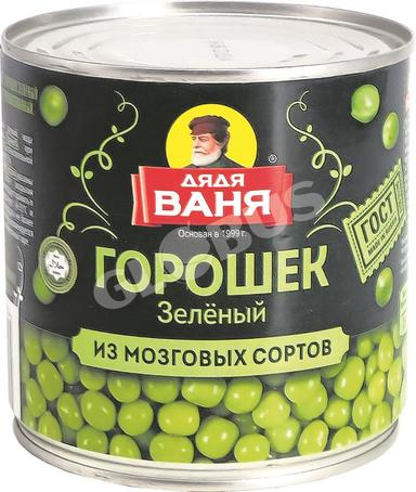 Дядя Ваня конс.жашыл буурчагы 425мл ж/б
