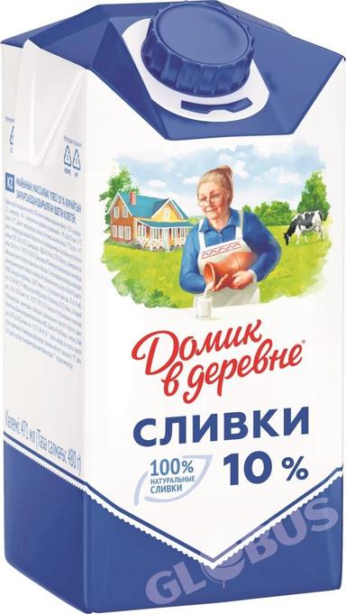 Сливки ДВД 10% 480г