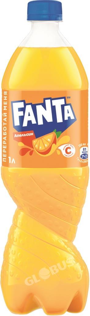 Напиток Fanta апельс газ 1л