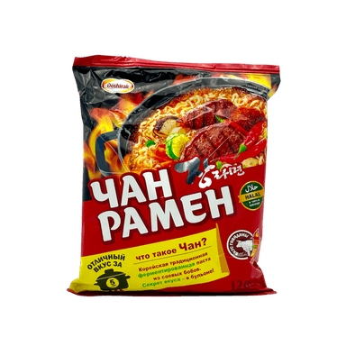 Вермишель б/п Чан рамен говяд остр 120г