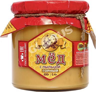 Мед с пыльцой 500г