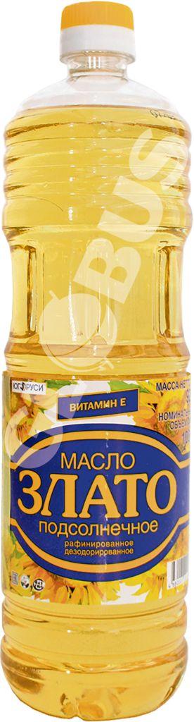 Масло подсолнечное Злато 1 л