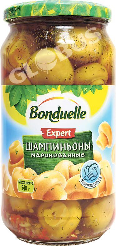Грибы Bonduelle шампин. марин 540г ст/б