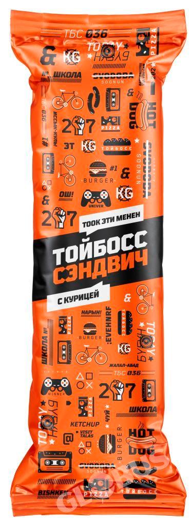 Тойбосс тоок эти менен сэндвичи 230г