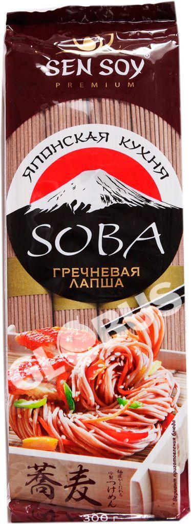 Лапша Sen soy Soba гречневая 300г