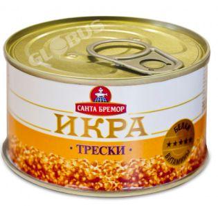 Икра трески Санта Бремор Люкс 130г
