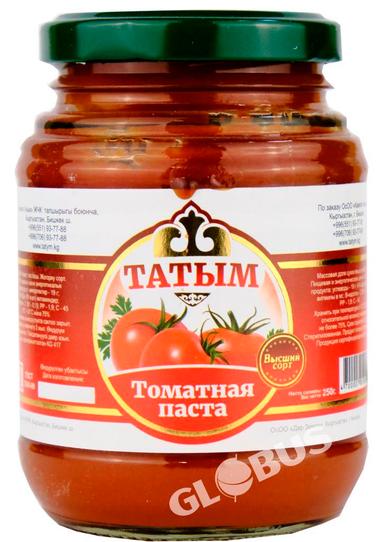 Татым томат пастасы 250г ст/б