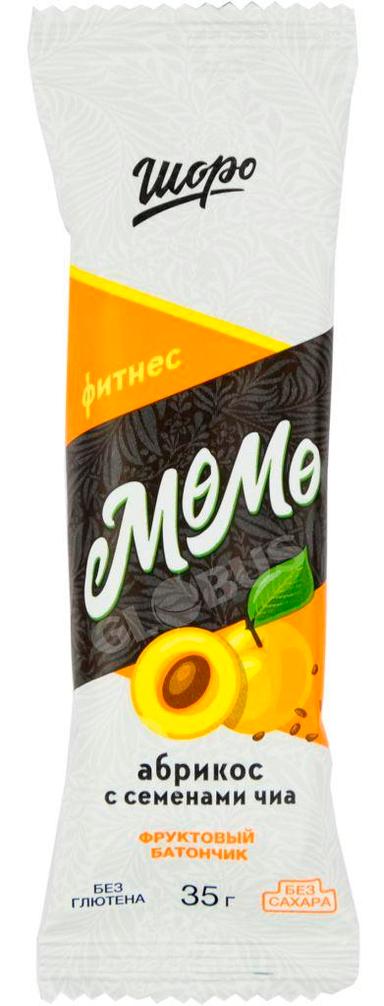 Мөмө өрүк/чиа м/н глютенсыз батончики 35г