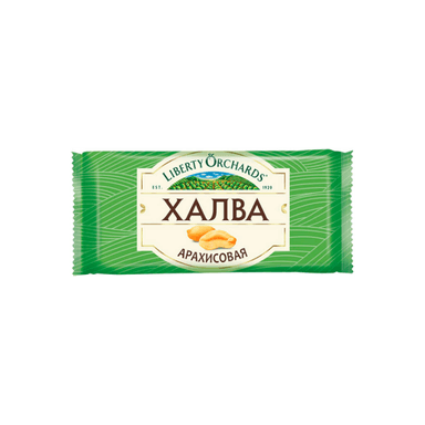 Халва Liberty Orchards арахис 185г KDV