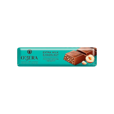 Шоколад O`Zera Extra milk&Hazelnut молочный 45г KDV
