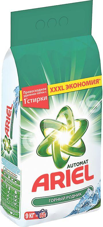Порошок стир P&G Ariel горный родник авт 9кг