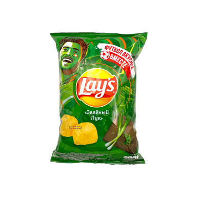 Чипсы Lay's зеленый лук 150г
