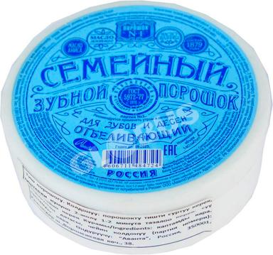 Порошок зубн Семейный отбел 75г