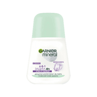 Дезодорант Garnier Защита 6 рол жен 50 мл