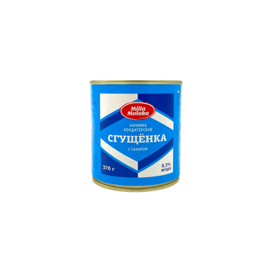 Сгущенка Milla Moloka с сахар. 8,5% 370г ж/б ЗМЖ