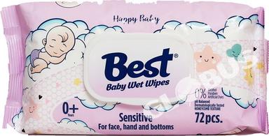 Салфетки влажн Best Sensitive детск 72шт
